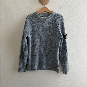 Stone Island Junior Kids Blue Sweater